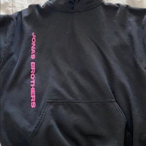 Oversized Jonas brothers concert sweatshirt